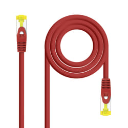 Nanocable 10.20.1901-R câble de réseau Rouge 1 m Cat6a SF/UTP (S-FTP)