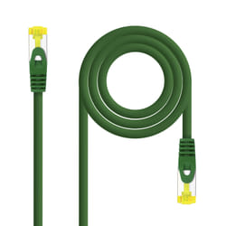 Nanocable 10.20.1900-GR câble de réseau Vert 0,5 m Cat6a SF/UTP (S-FTP)