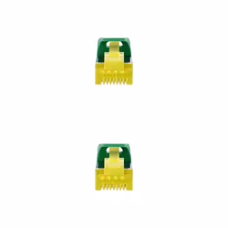 Nanocable 10.20.1900-GR câble de réseau Vert 0,5 m Cat6a SF/UTP (S-FTP)