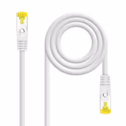 Nanocable 10.20.1900-W, 0,5 m, Cat6a, SF/UTP (S-FTP), RJ-45, RJ-45