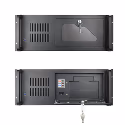 TooQ RACK-406N-USB3 étagère 4U Rack monté sur le mur Noir - Vue supplémentaire 4