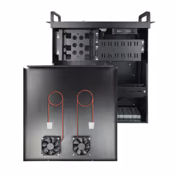 TooQ RACK-406N-USB3 étagère 4U Rack monté sur le mur Noir - Vue supplémentaire 5