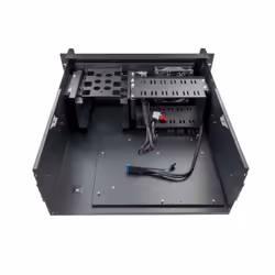 TooQ RACK-406N-USB3 étagère 4U Rack monté sur le mur Noir - Vue supplémentaire 7