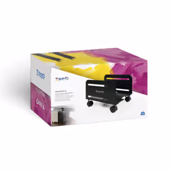TooQ UMCS0004-B support pour unité centrale Support CPU de chariot Noir - Vue supplémentaire 8