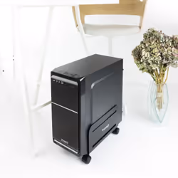 TooQ UMCS0004-B support pour unité centrale Support CPU de chariot Noir - Vue supplémentaire 9