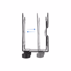 TooQ TCCH0001-B support et équerre de station de travail/PC tout en un 5 kg Noir