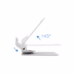 TooQ PH0002-S support Support passif Mobile/smartphone, Tablette / UMPC Argent - Vue supplémentaire 4
