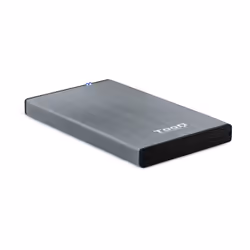 TooQ TQE-2527G, Boîtier HDD, 2.5", SATA, Série ATA II, Série ATA III, 5 Gbit/s, Connectivité USB, Noir, Gris