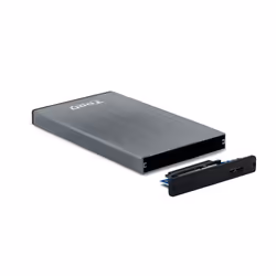 TooQ TQE-2527G Boîtier de disques de stockage Boîtier HDD Noir, Gris 2.5"