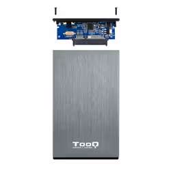 TooQ TQE-2527G Boîtier de disques de stockage Boîtier HDD Noir, Gris 2.5" - Vue supplémentaire 4