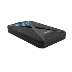 TooQ TQE-2550BL Boîtier de disques de stockage Boîtier disque dur/SSD Noir 2.5"