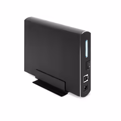 TooQ TQE-3531B Boîtier de disques de stockage Boîtier HDD Noir 3.5"