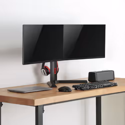TooQ DB1402TN-B support d'écran plat pour bureau 27" Noir, Rouge - Vue supplémentaire 10