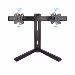 TooQ DB1402TN-B support d'écran plat pour bureau 27" Noir, Rouge - Vue supplémentaire 4