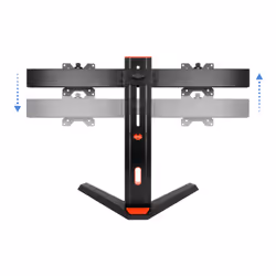 TooQ DB1402TN-B support d'écran plat pour bureau 27" Noir, Rouge - Vue supplémentaire 5