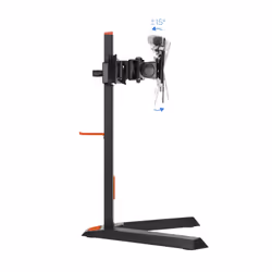 TooQ DB1402TN-B support d'écran plat pour bureau 27" Noir, Rouge - Vue supplémentaire 6