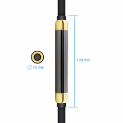 Nanocable 10.15.3725 câble HDMI 25 m HDMI Type A (Standard) Noir, Rose - Vue supplémentaire 4