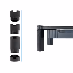 TooQ MMPSSD01 support d'écran plat pour bureau Noir - Vue supplémentaire 5