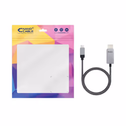 Nanocable 10.15.5103 câble vidéo et adaptateur 3 m USB Type-C HDMI Aluminium, Noir - Vue supplémentaire 6