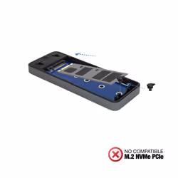 TooQ TQE-2281G Boîtier de disques de stockage Enceinte ssd Gris M.2 - Vue supplémentaire 5
