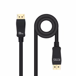 Nanocable 10.15.2501, 1 m, DisplayPort, DisplayPort, Mâle, Mâle, 7680 x 4320 pixels