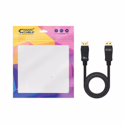 Nanocable 10.15.2501 câble DisplayPort 1 m Noir - Vue supplémentaire 8