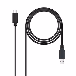 Nanocable 10.01.4000, 0,5 m, USB A, USB C, USB 3.2 Gen 2 (3.1 Gen 2), 10000 Mbit/s, Noir