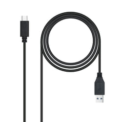 Nanocable 10.01.4001-L150 câble USB 1,5 m USB 3.2 Gen 2 (3.1 Gen 2) USB A USB C Noir
