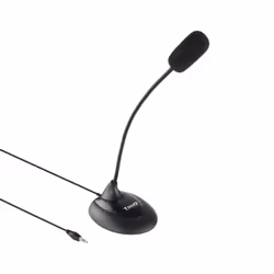 TooQ TQMM-213, Microphone de Notebook, -45 dB, 100 - 16000 Hz, 2200 Ohm, Omnidirectionnel, Avec fil