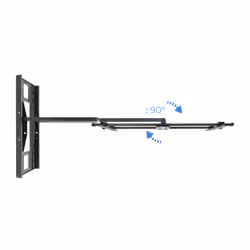 TooQ LP4380XL-B support pour téléviseur 2,03 m (80") Noir