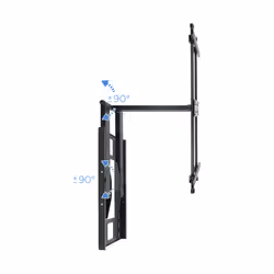 TooQ LP4380XL-B support pour téléviseur 2,03 m (80") Noir - Vue supplémentaire 4