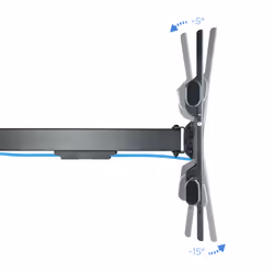 TooQ LP4380XL-B support pour téléviseur 2,03 m (80") Noir - Vue supplémentaire 6