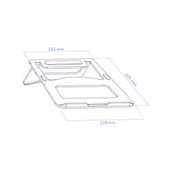 TooQ TQLRS0010-AL Support de livres Supports de Notebook Argent 15" - Vue supplémentaire 5