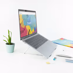 TooQ TQLRS0033-AL Support de livres Support pour et tablette Argent 15" - Vue supplémentaire 9