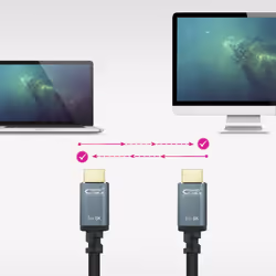 Nanocable 10.15.8003 câble HDMI 3 m HDMI Type A (Standard) Noir - Vue supplémentaire 4