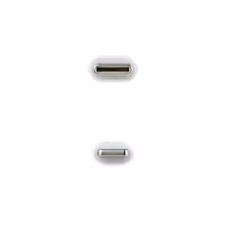 TooQ 10.10.0601 câble Lightning 1 m Blanc