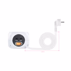 Nanocable 10.37.0001 chargeur d'appareils mobiles Universel Blanc Secteur Intérieure - Vue supplémentaire 6