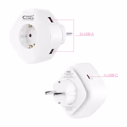 Nanocable 10.37.0003 chargeur d'appareils mobiles Universel Blanc Secteur Intérieure
