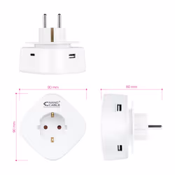 Nanocable 10.37.0003 chargeur d'appareils mobiles Universel Blanc Secteur Intérieure