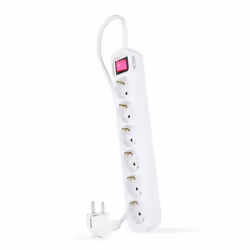 Nanocable 10.37.0006, 1,4 m, Intérieure, Type F, Type F (CEE 7/4), Blanc, GS