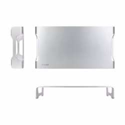 TooQ TQMR0004 support d'écran plat pour bureau 13" Argent