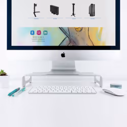 TooQ TQMR0004 support d'écran plat pour bureau 13" Argent - Vue supplémentaire 4