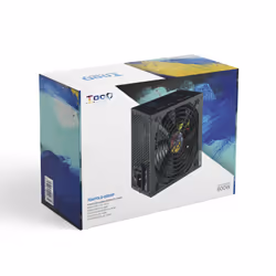 TooQ TQAPOLO-600SP unité d'alimentation d'énergie 600 W 20+4 pin ATX ATX Noir - Vue supplémentaire 7