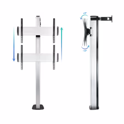 TooQ FS2270M-B support pour téléviseur 70" Argent