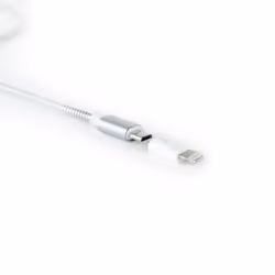 Nanocable 10.10.4100 changeur de genre de câble Lightning Micro USB Blanc