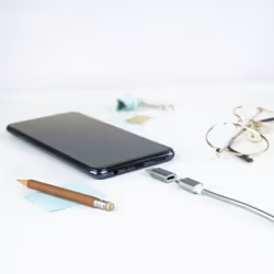 Nanocable 10.02.0011 changeur de genre de câble USB C Micro USB Gris
