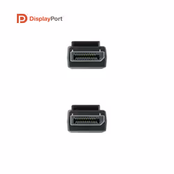 Nanocable 10.15.2501-L150 câble DisplayPort 1,5 m Noir