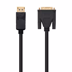 Nanocable 10.15.4501 câble vidéo et adaptateur 1 m DisplayPort DVI Noir