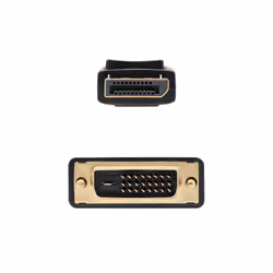 Nanocable 10.15.4501 câble vidéo et adaptateur 1 m DisplayPort DVI Noir