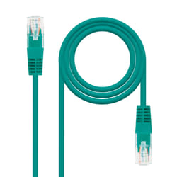 Nanocable 10.20.0400-L30-GR câble de réseau Vert 0,3 m Cat6 U/UTP (UTP)